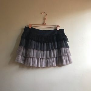 Bebe skirt black ombre